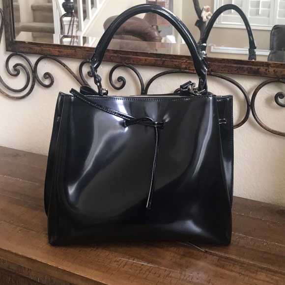 Alberta Di Canio Handbags - Alberta Di Canio patent bag